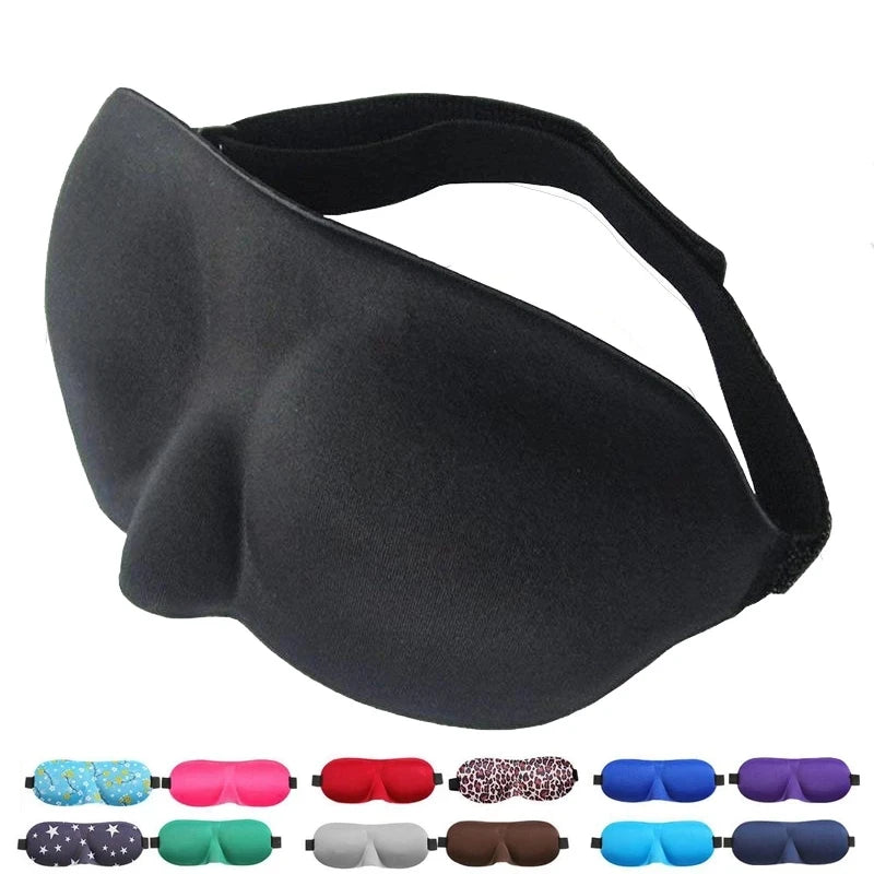 3D Sleep Strong Shading Eye Mask Natural Sleeping Eye Mask Soft Portable Eyepatch Eye Patch Women Men Blindfold Travel Eyepatch